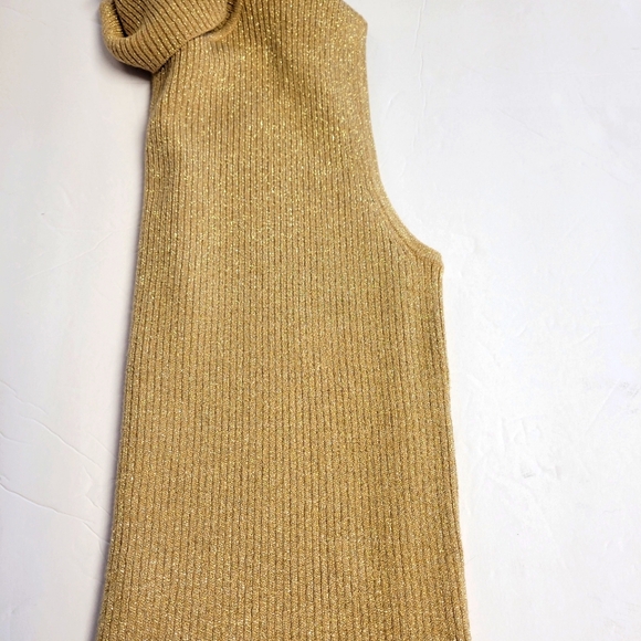 Apt 9 Sleeveless Turtleneck with Metallic Specks Size Med NWOT - Picture 2 of 5